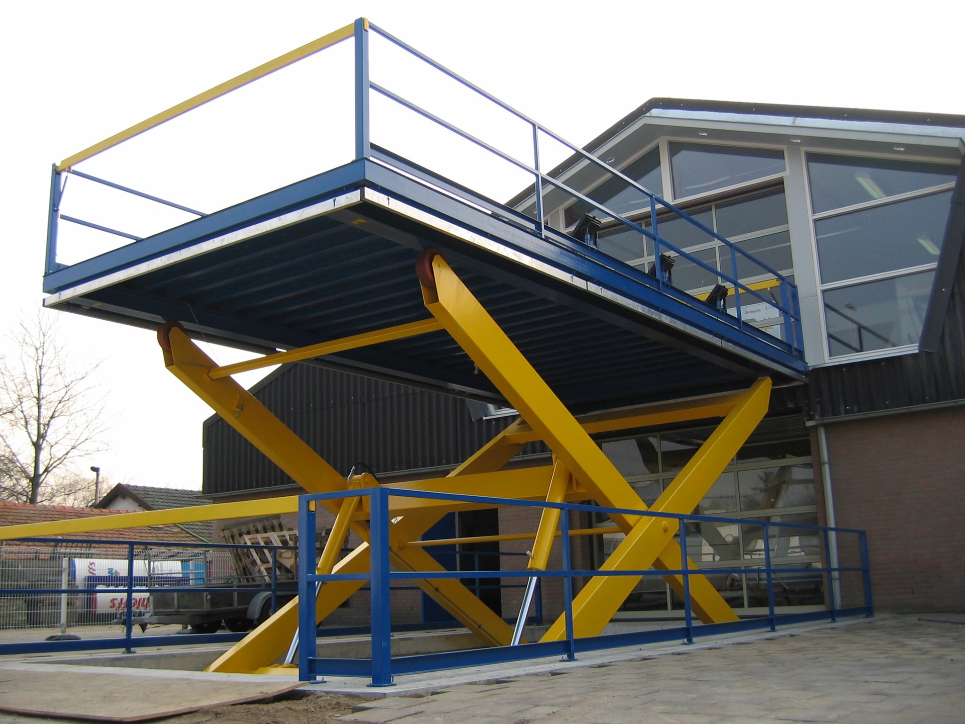 Hydraulische heftafel